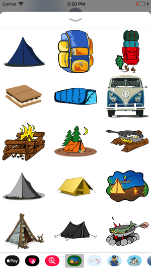 Hiking & Camping Stickers(圖3)-速報App