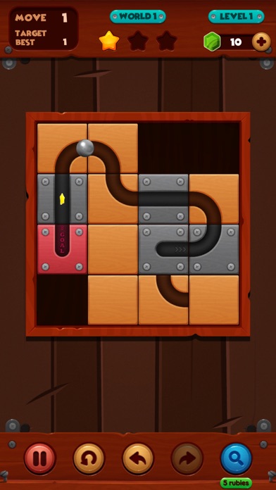Slide Puzzle: Unblock the Rolling Ball screenshot 2