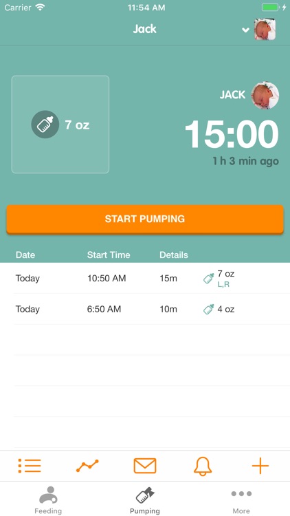 Sprout Feeding Tracker screenshot-3