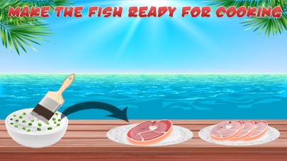 Salmon Fish Baking Simulator screenshot 3