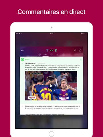 Blaugrana Live – Soccer app screenshot 2