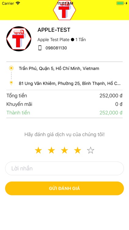 Taxi Tải Thuận Thành screenshot-3