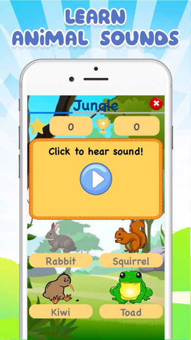 Animal Sounds - Learn & Play screenshot 2