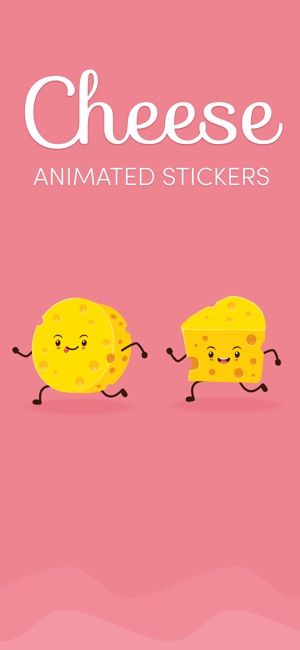 Animated Cheese Love Emoji(圖1)-速報App