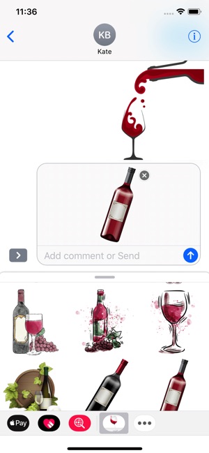 Tasty Wine Stickers(圖3)-速報App