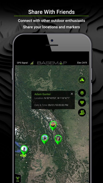BaseMap: GPS for the Outdoors