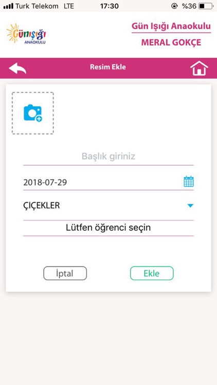 Günışığı Anaokulu