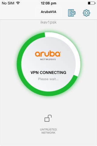 Aruba Networks VIA screenshot 3