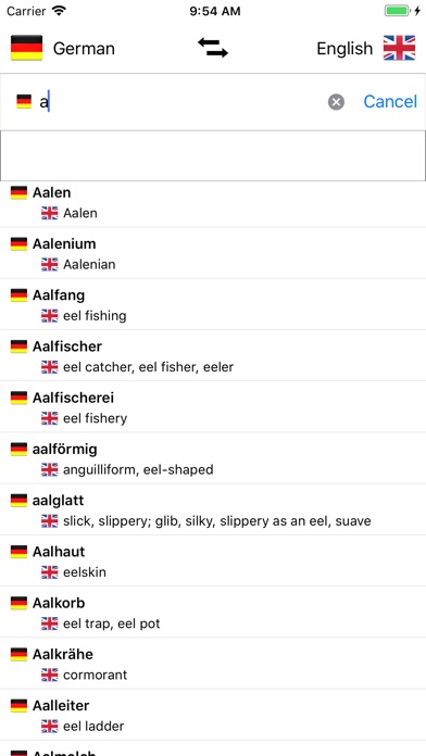 German/English Dictionary screenshot 4
