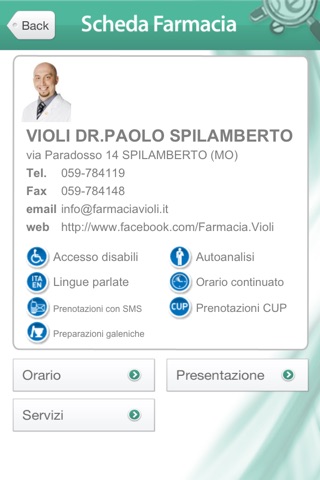 Cercafarmaco screenshot 3