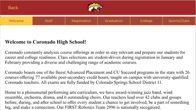 Coronado Course Catalog screenshot 2
