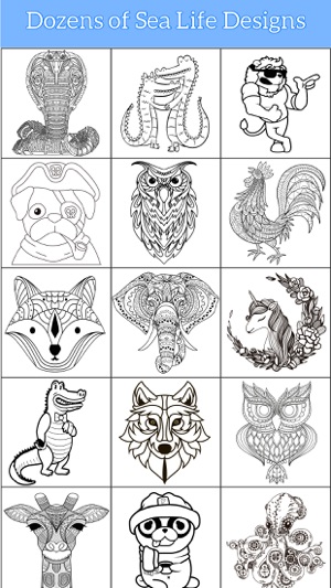 Animal Coloring Pages Art Book(圖4)-速報App