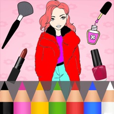 Activities of Beauty & Fashion Coloring Book