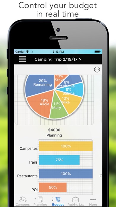 Pro Camping Planner screenshot1