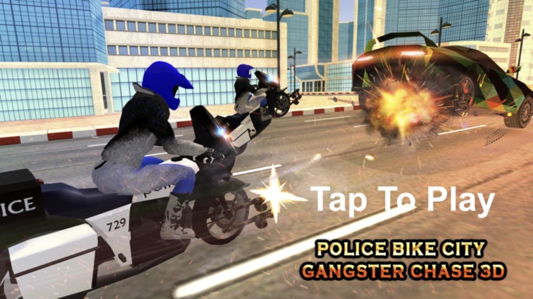 Us Police Bike Gangster Chase