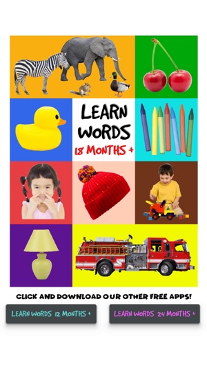 Learn Words 18 Months Plus(圖6)-速報App