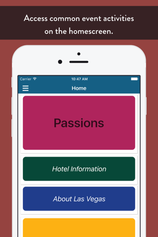 Passion Pursuit App screenshot 2