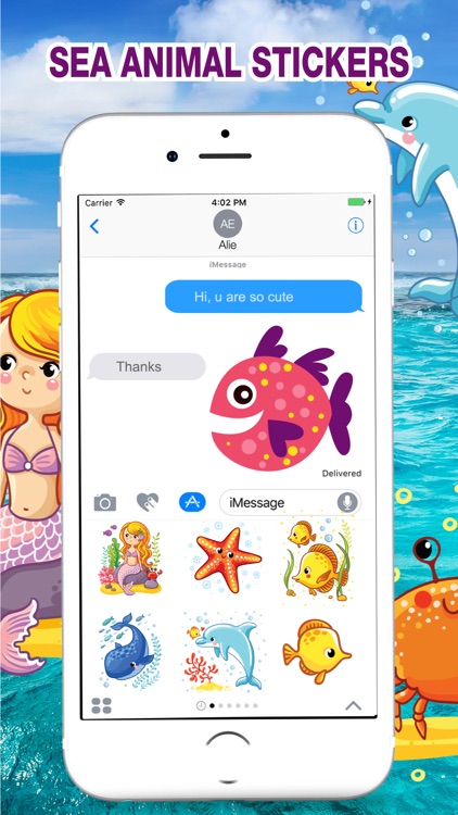 Sea Animal Stickers Pack screenshot-4