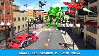 Flying Robot War Plane screenshot 3