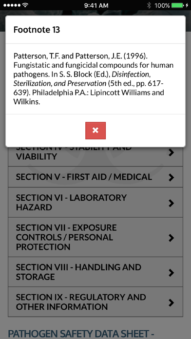 How to cancel & delete Pathogen Safety Data Sheets from iphone & ipad 4