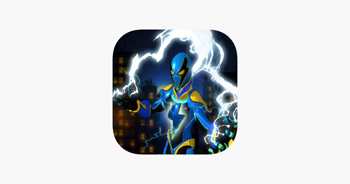 City Superhero Electric Man On The App Store - roblox mad city superhero how to fly