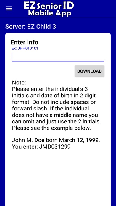 EZ Senior ID screenshot 2