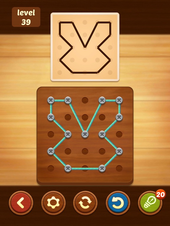 Line Puzzle: String Art для iPad