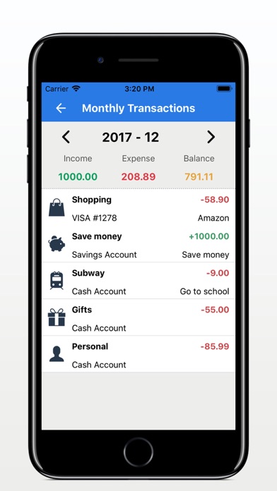 Pocket Money - Expense Tracker screenshot 4