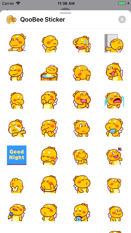 QooBee Sticker