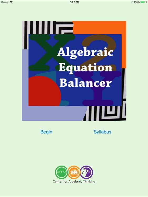 Algebra Equation Balancer