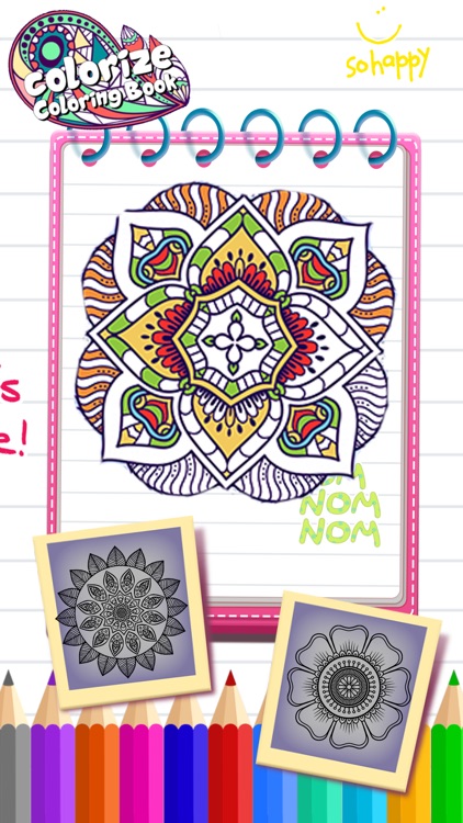 Mandala Coloring Book & Arts