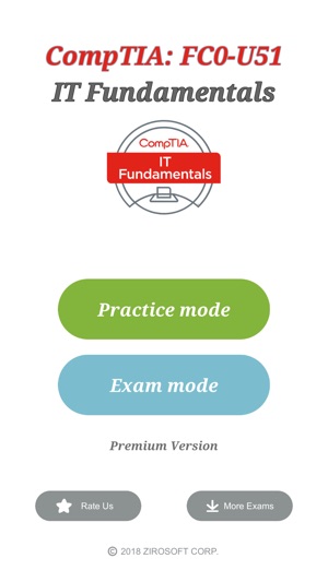 CompTIA IT Fundamentals Exam