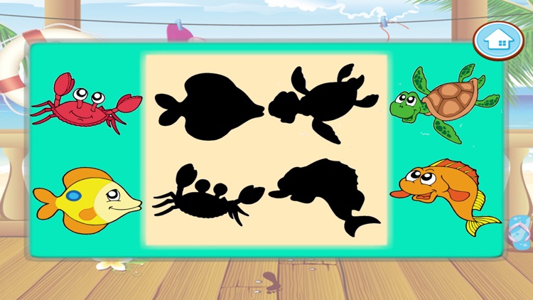 Learn Animal Shape Puzzle Game