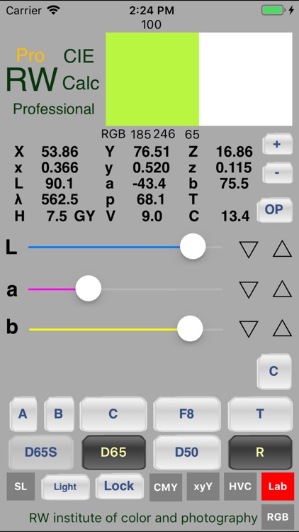 RW CIE Calc PRO io screenshot-4