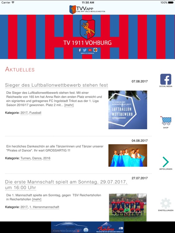 TVV app HD