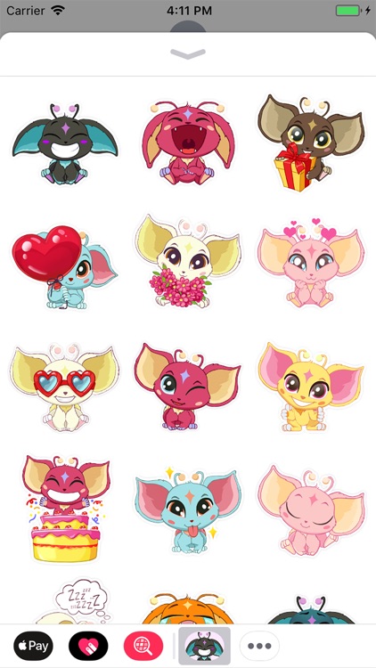 Bloomberry stickers