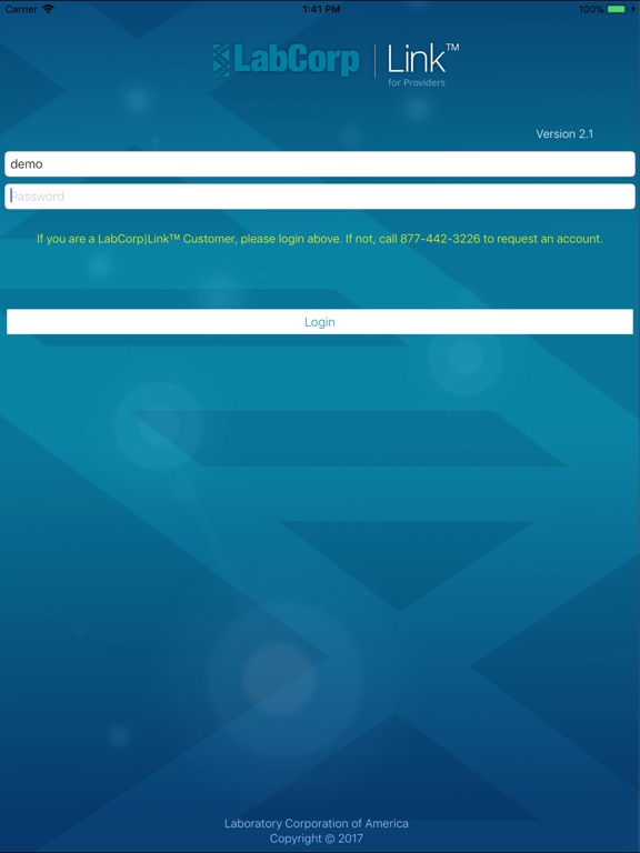 LabCorpLink for Providers AppRecs