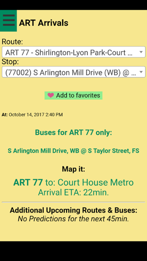 Arlington ART Bus Tracker(圖2)-速報App