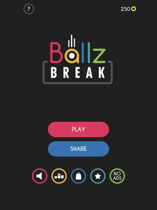 Ballz Break, game for IOS
