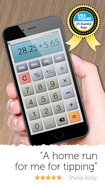 Calculator Plus - Full Screen