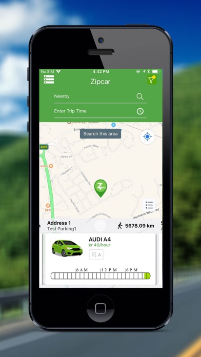 Zipcar Scandinavia screenshot 4