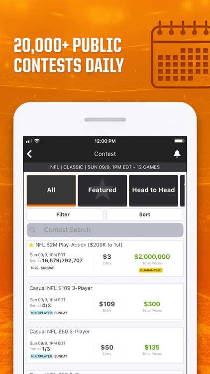 DraftKings Fantasy Sports screenshot-5