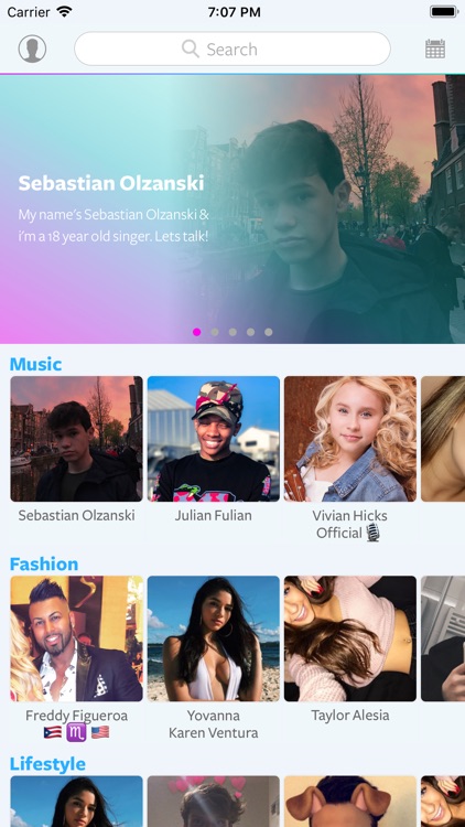 Veri - Chat with Celebrities by Veri Inc.