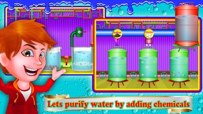 Mineral Water Factory Games screenshot 2