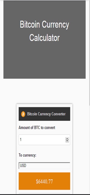 Bitcoin Currency Calculator(圖2)-速報App