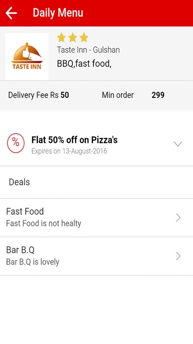 Foodzza screenshot 4