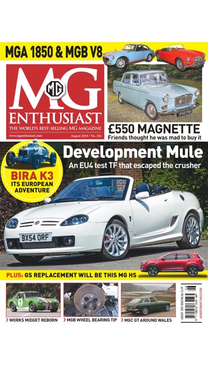 MG Enthusiast Magazine