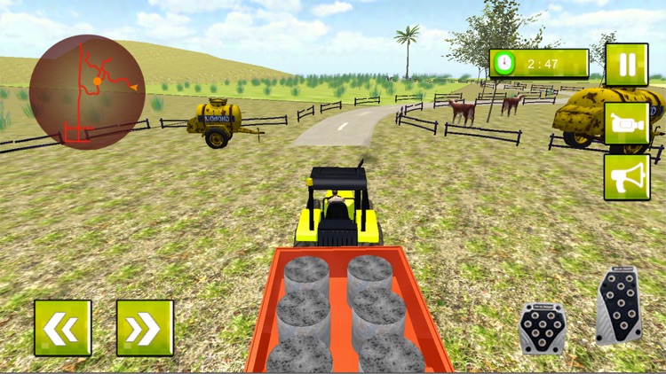 Euro Farm Tractor Driving game