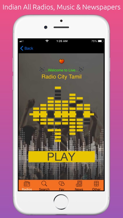 Indian All Radio, Music & News