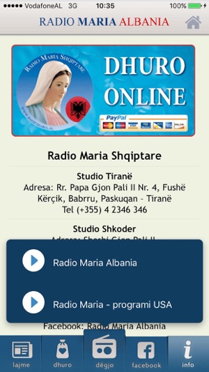 Radio Maria Albania(圖4)-速報App